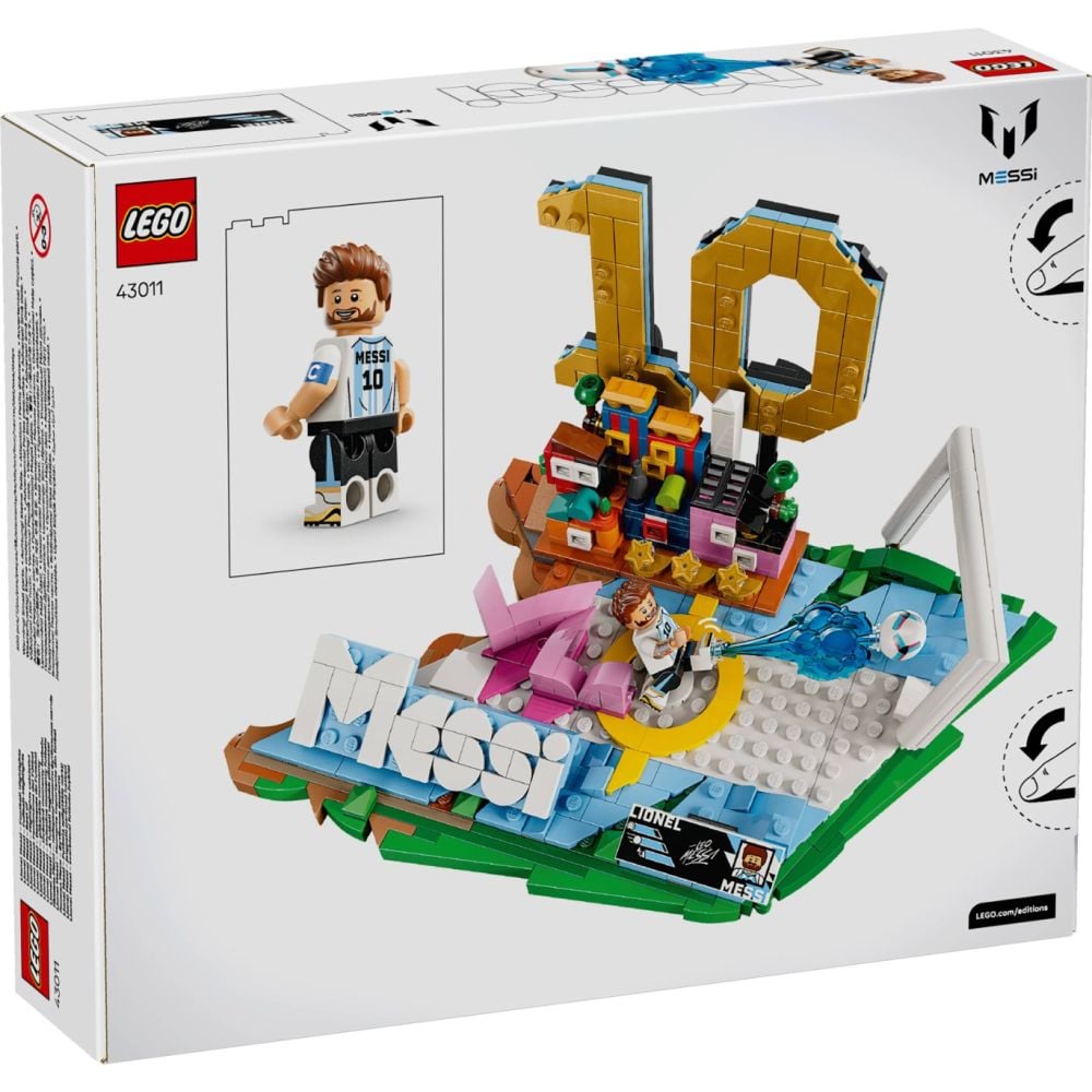 LEGO® Editions - Lionel Messi - Momente importante din fotbal (43011)