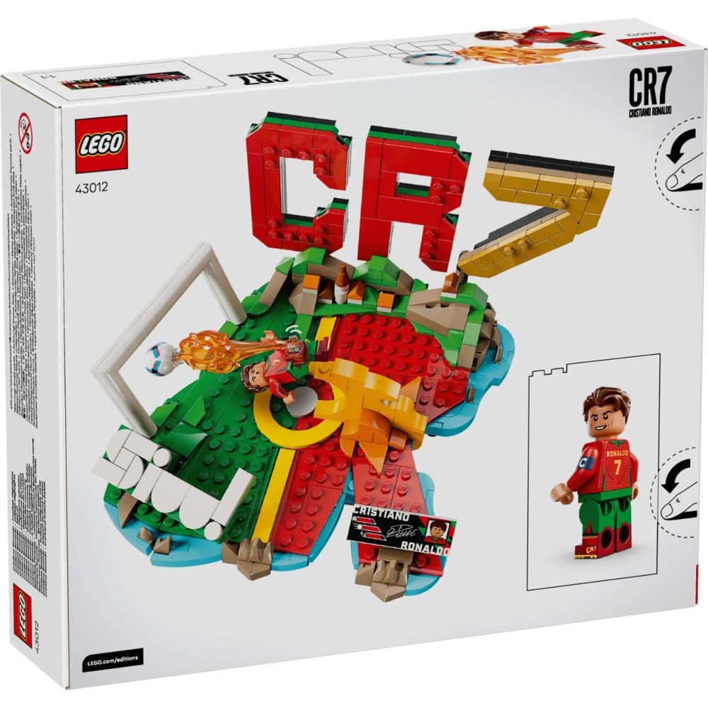 LEGO® Editions - Cristiano Ronaldo - Momente importante din fotbal (43012)