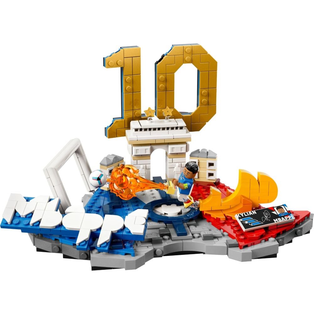 LEGO® Editions - Kylian Mbappe - Momente importante din fotbal (43013)