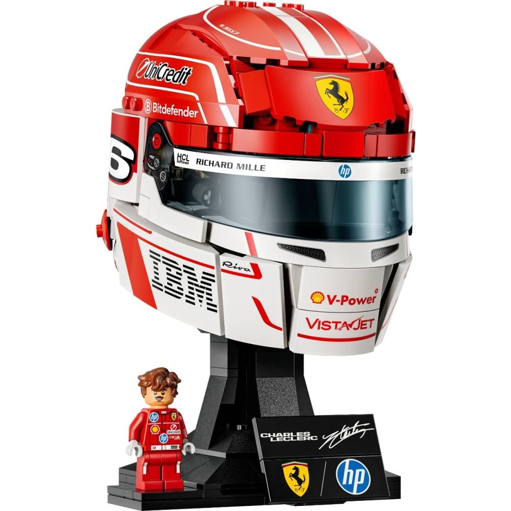LEGO® Editions - Casca lui Charles Leclerc Scuderia Ferrari HP (43014)