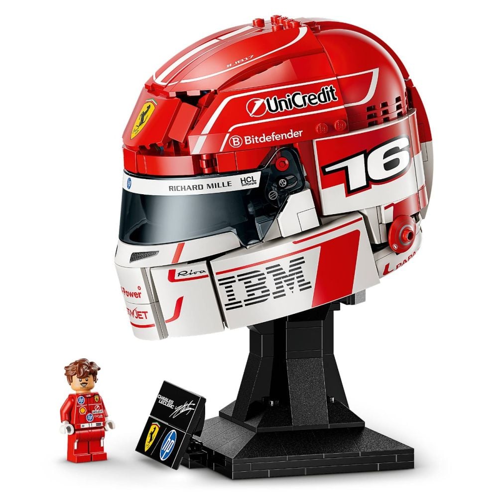 LEGO® Editions - Casca lui Charles Leclerc Scuderia Ferrari HP (43014)