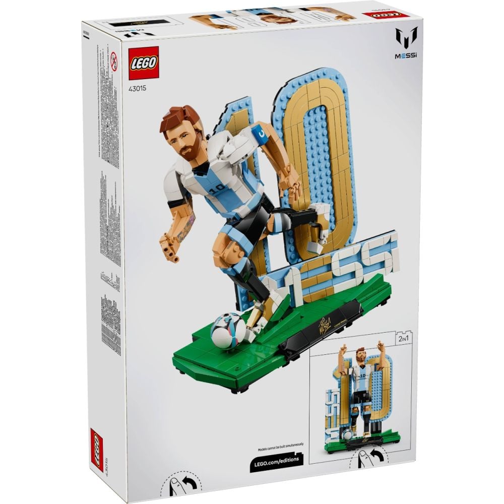 LEGO® Editions - Lionel Messi - Legenda a fotbalului (43015)
