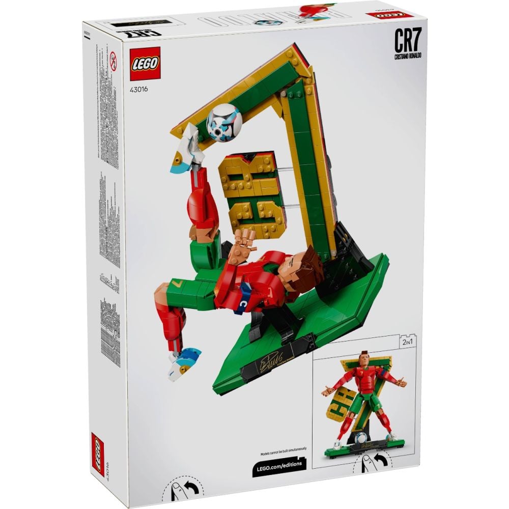 LEGO® Editions - Cristiano Ronaldo - Legenda a fotbalului (43016)