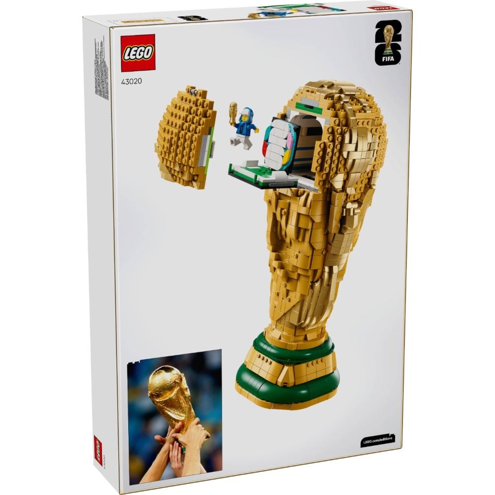 LEGO® Editions - Trofeul oficial al Cupei Mondiale FIFA (43020)