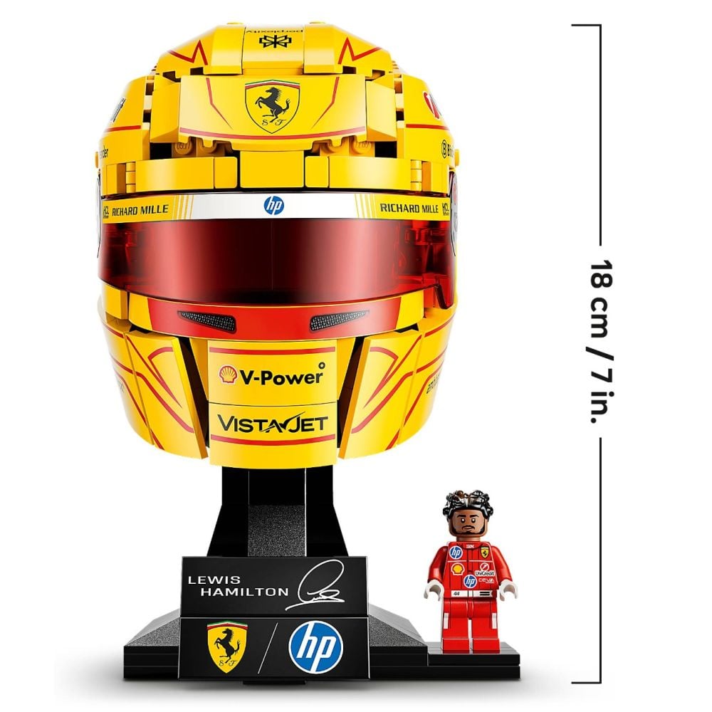 LEGO® Editions - Casca lui Lewis Hamilton Scuderia Ferrari HP (43022)