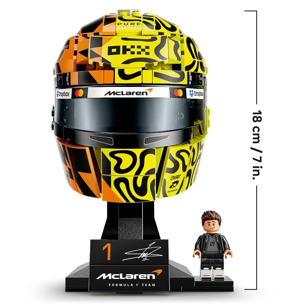 LEGO® Editions - Casca lui Lando Norris McLaren Mastercard F1 Team (43023)