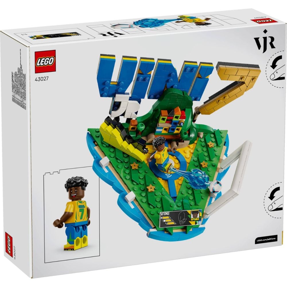 LEGO® Editions - Vini Jr. - Momente importante din fotbal (43027)
