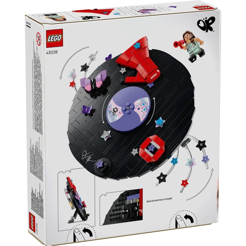 LEGO® Editions - Disc de vinil cu Olivia Rodrigo (43028)