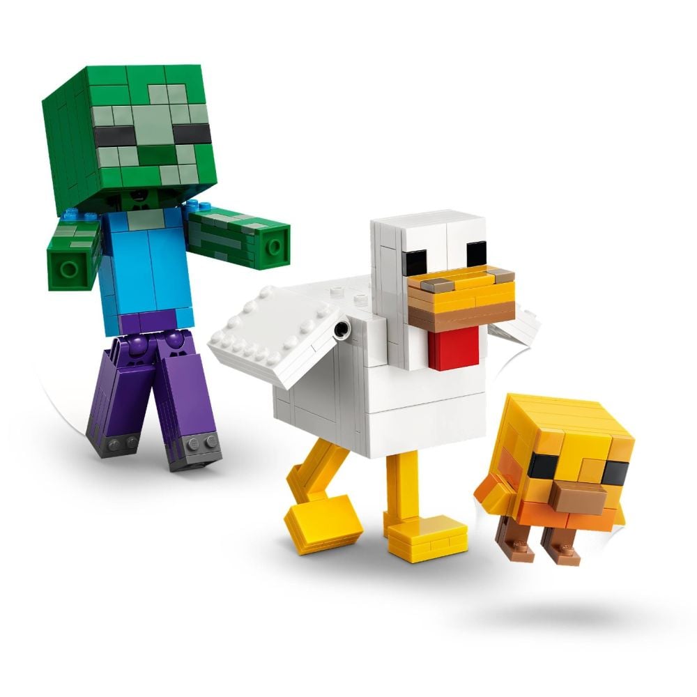LEGO® Minecraft - Jocheu de gaini (21582)