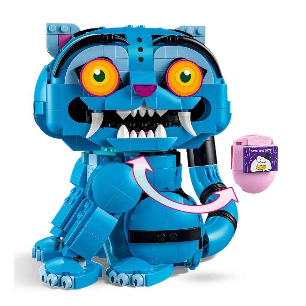 LEGO® Kpop Demon Hunters - Tigrul Derpy si cotofana Sussie (72537)
