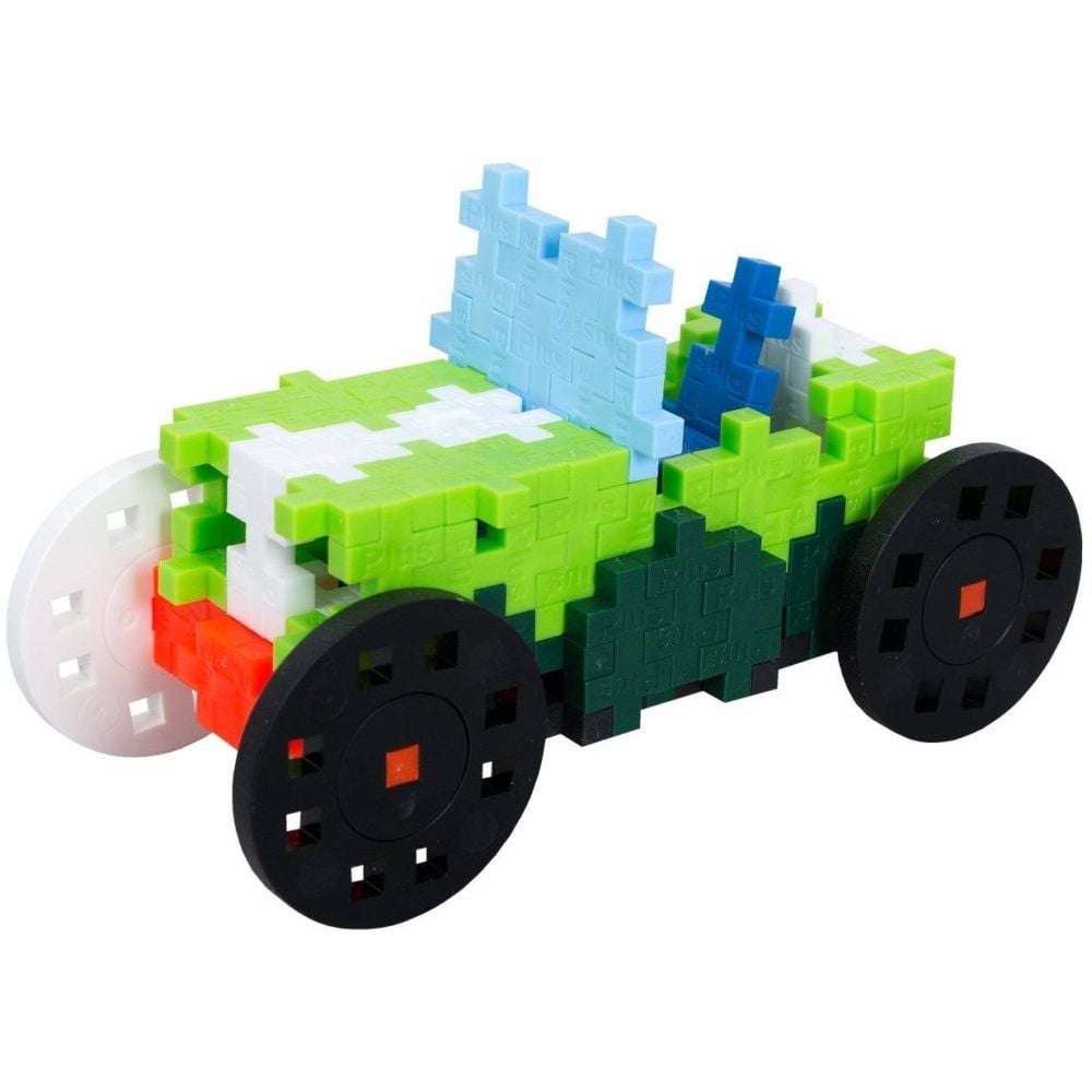 Set constructie, Plus-Plus, 500 piese, Invata sa construiesti, Vehicule