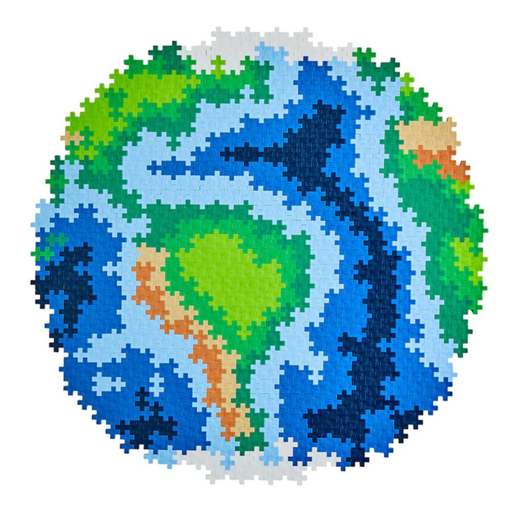Puzzle pe numere, Plus-Plus, Pamantul, 800 piese