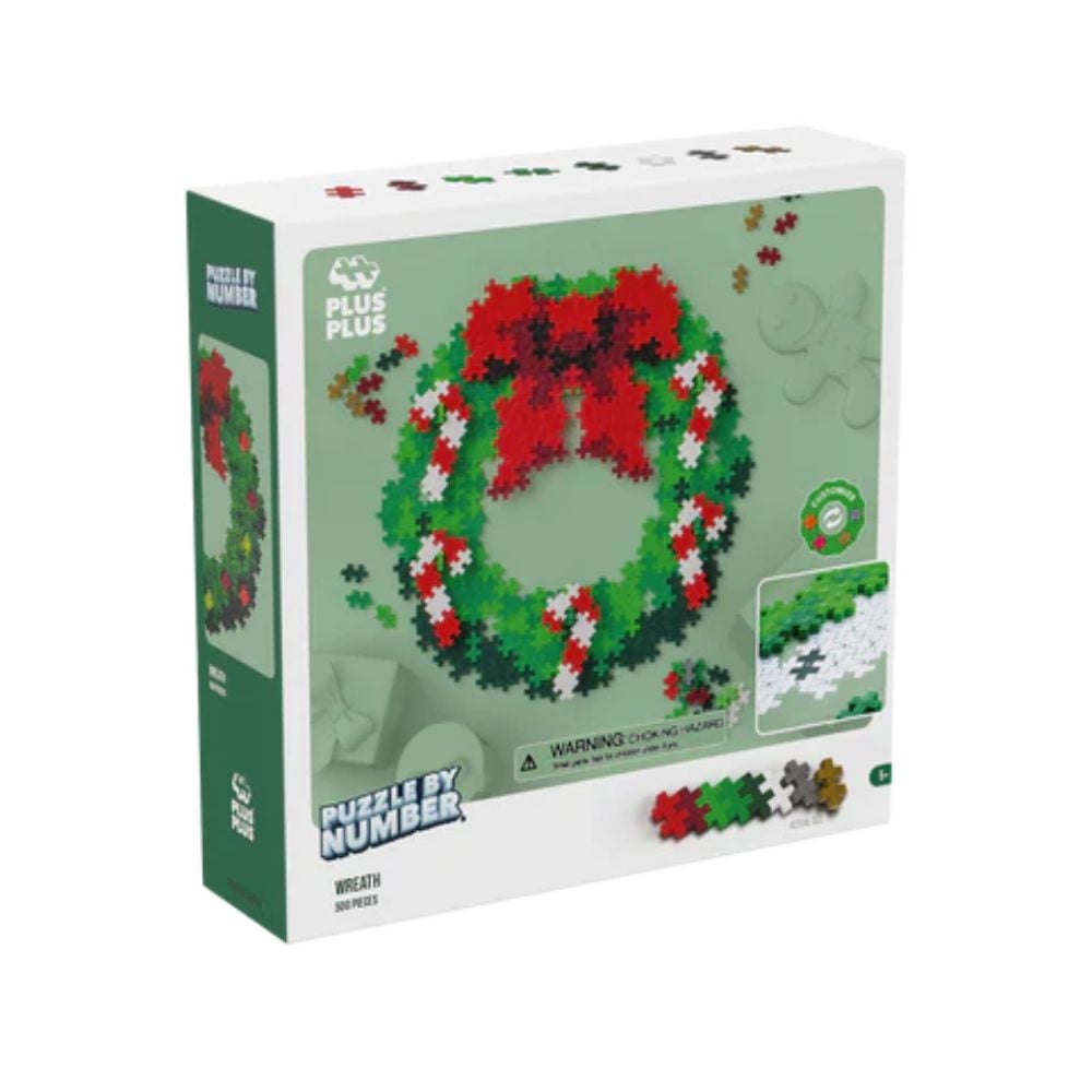 Set constructie, Plus-Plus, Craciun, 500 piese mici