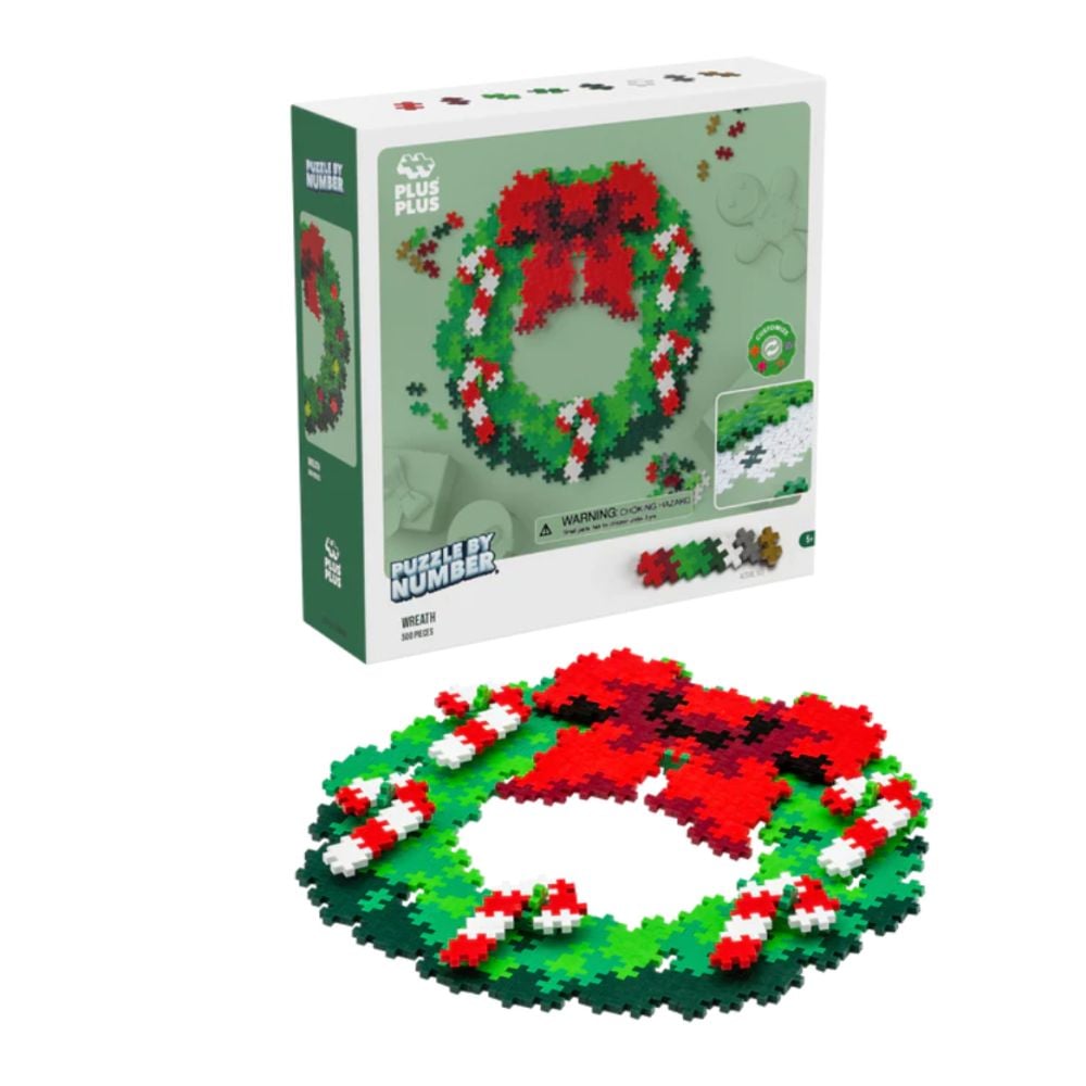 Set constructie, Plus-Plus, Craciun, 500 piese mici