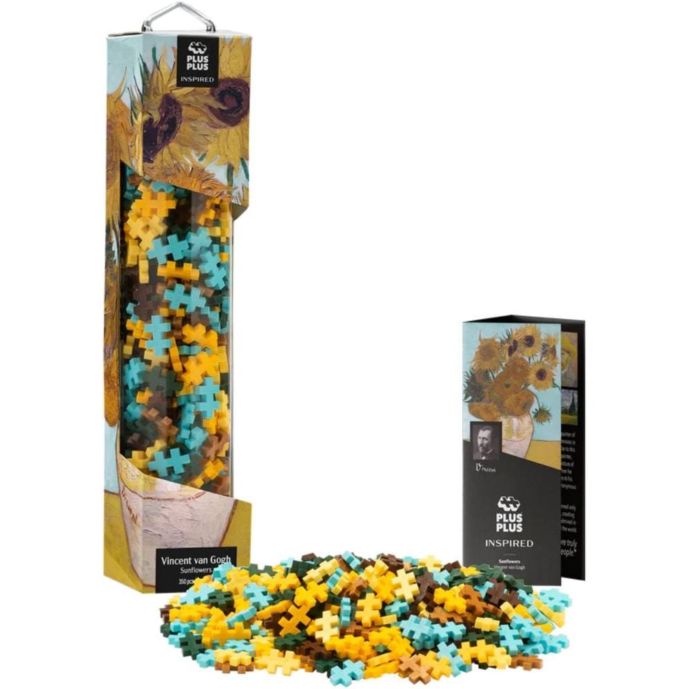 Set constructie, Plus-Plus, Tub creare tablou, Inspirat de Van Gogh