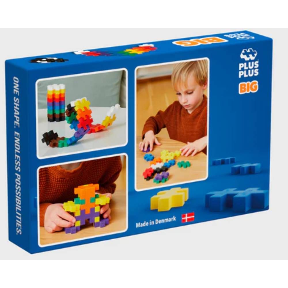 Set constructie, Plus-Plus, 50 piese mari, Culori standard