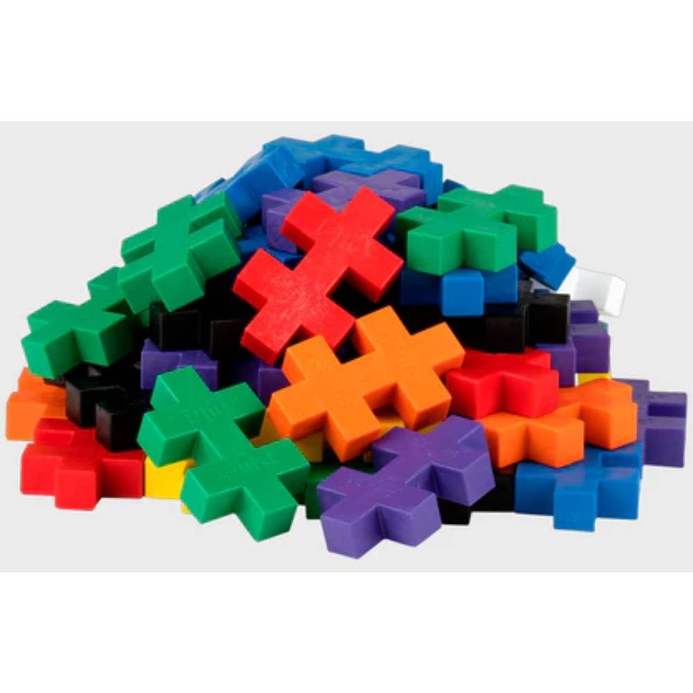 Set constructie, Plus-Plus, 50 piese mari, Culori standard