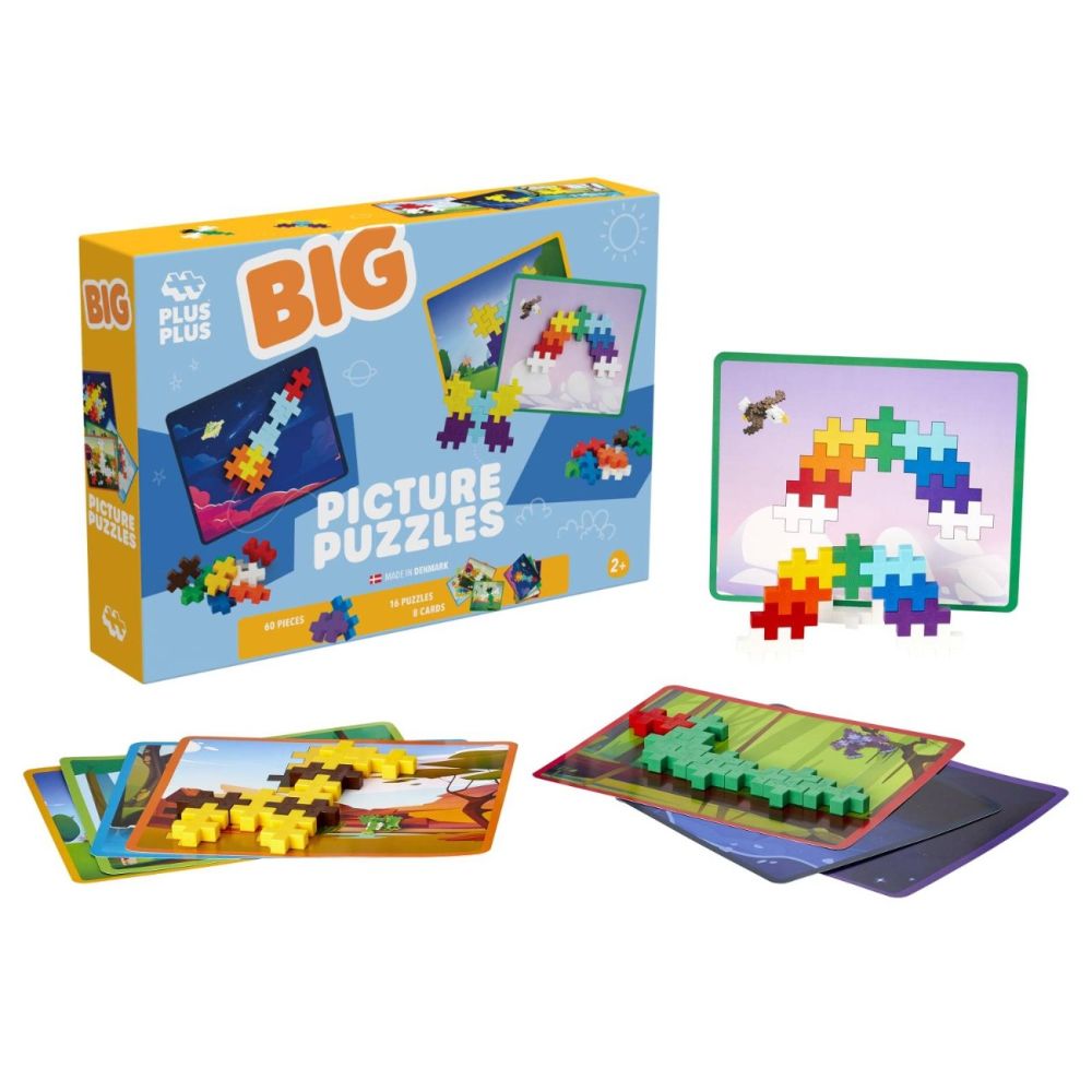 Puzzle Plus-Plus, 60 piese mari, Imagini