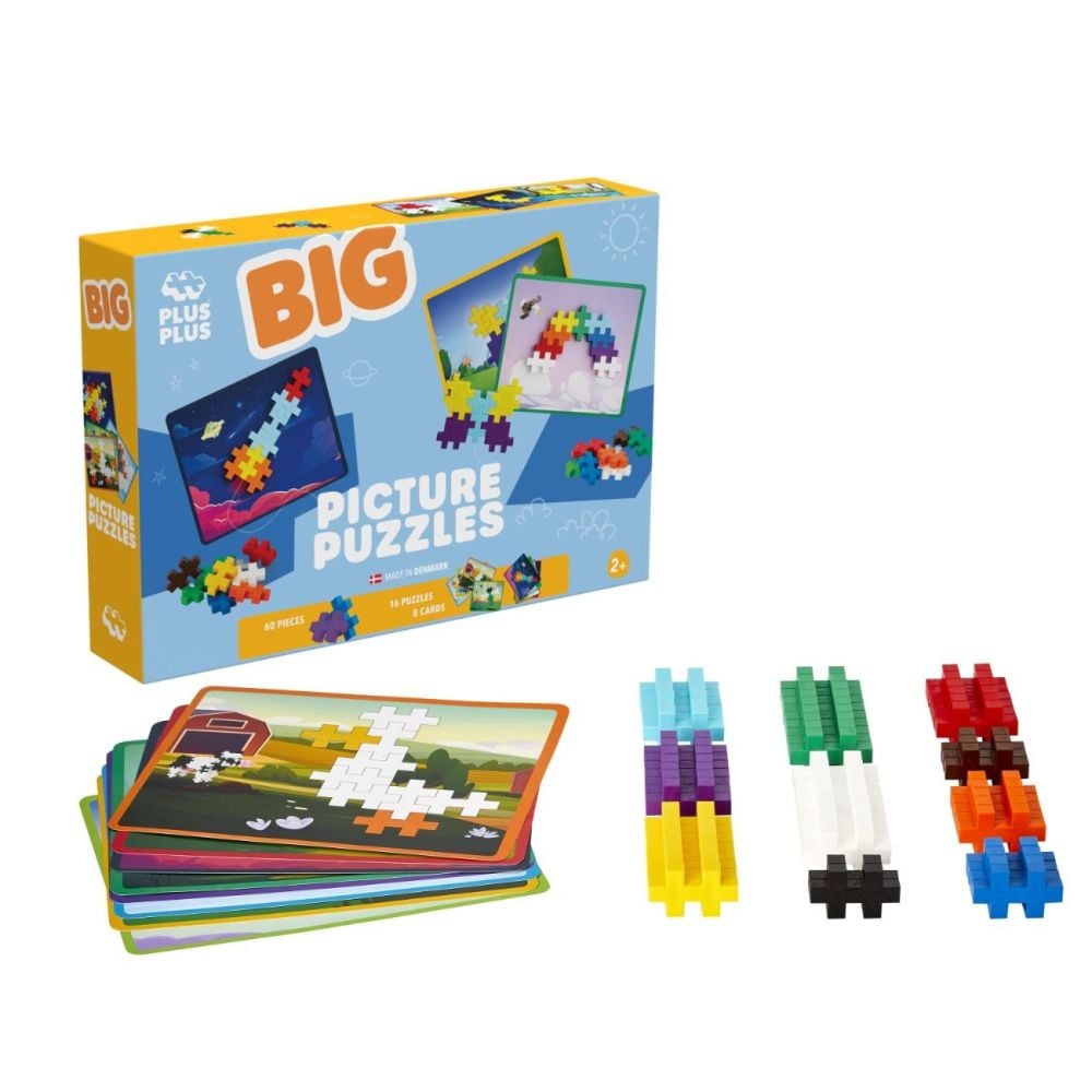 Puzzle Plus-Plus, 60 piese mari, Imagini