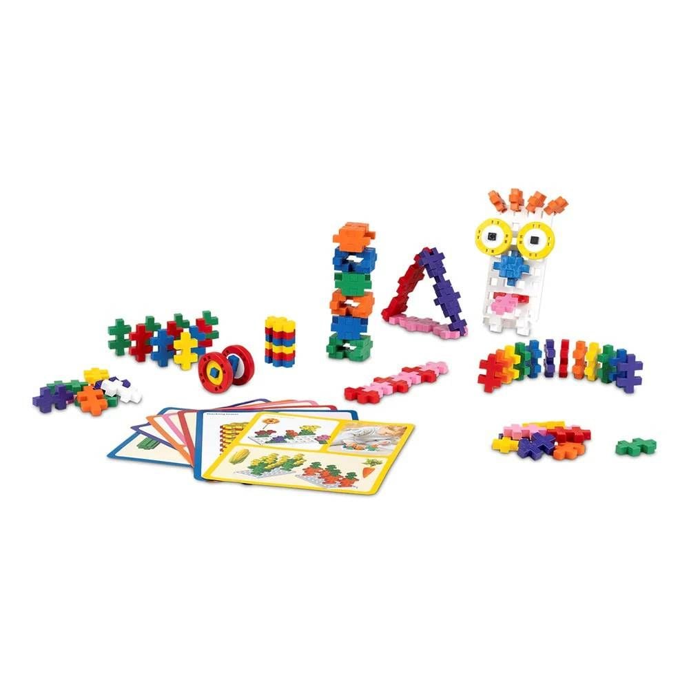 Set de constructie, Plus-Plus, 130 piese mari, Invata sa construiesti