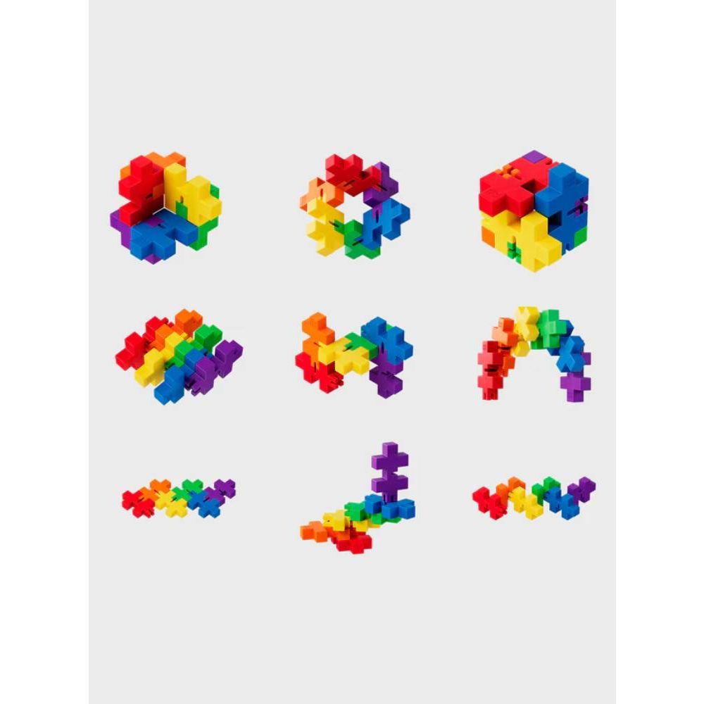 Jucarie fidget creativa, Plus-Plus, Hexel Spectrum