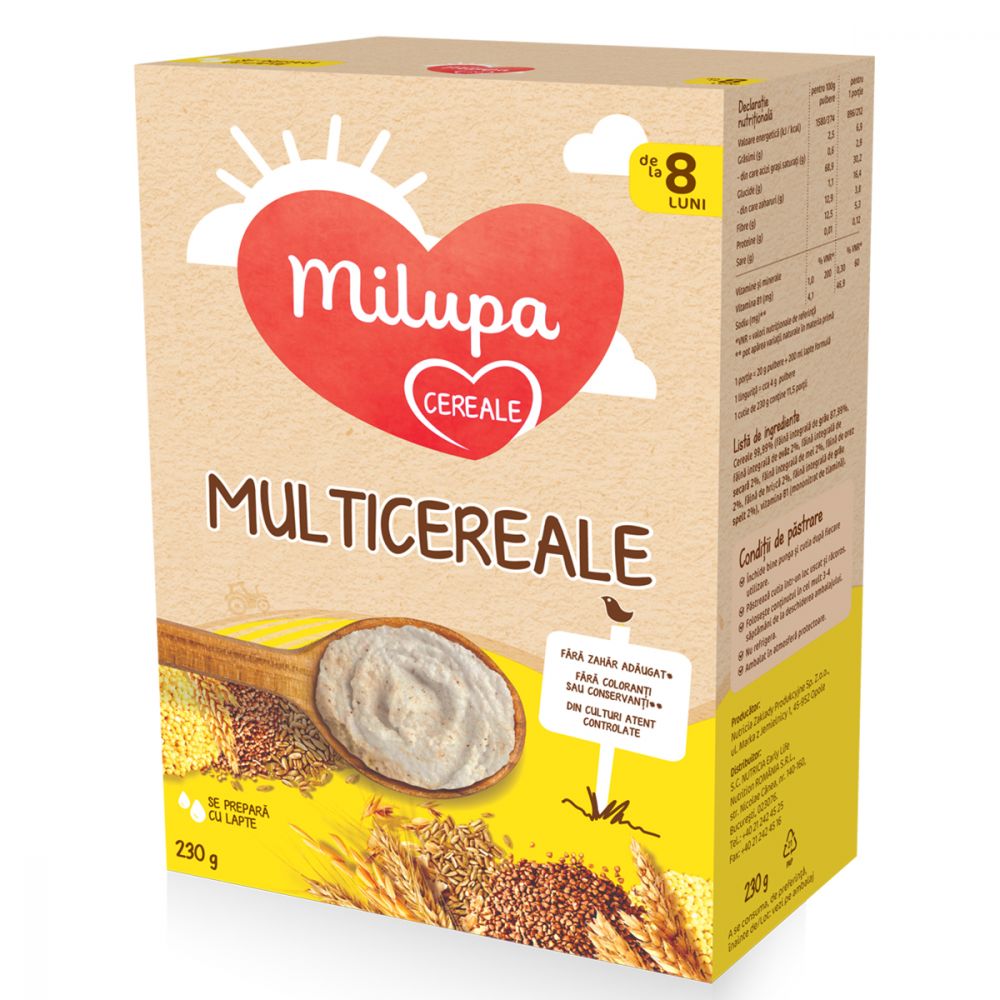 Cereale Milupa Multicereale 250g Noriel
