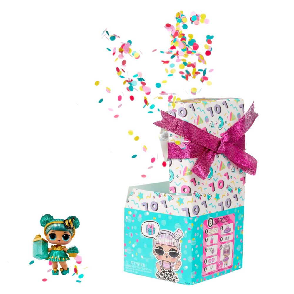 Papusa LOL Surprise, Confetti Pop Birthday, Glitter