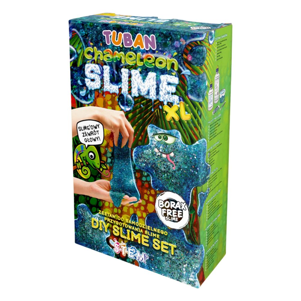 Set DIY experimente cu slime, Tuban, Cameleon XL