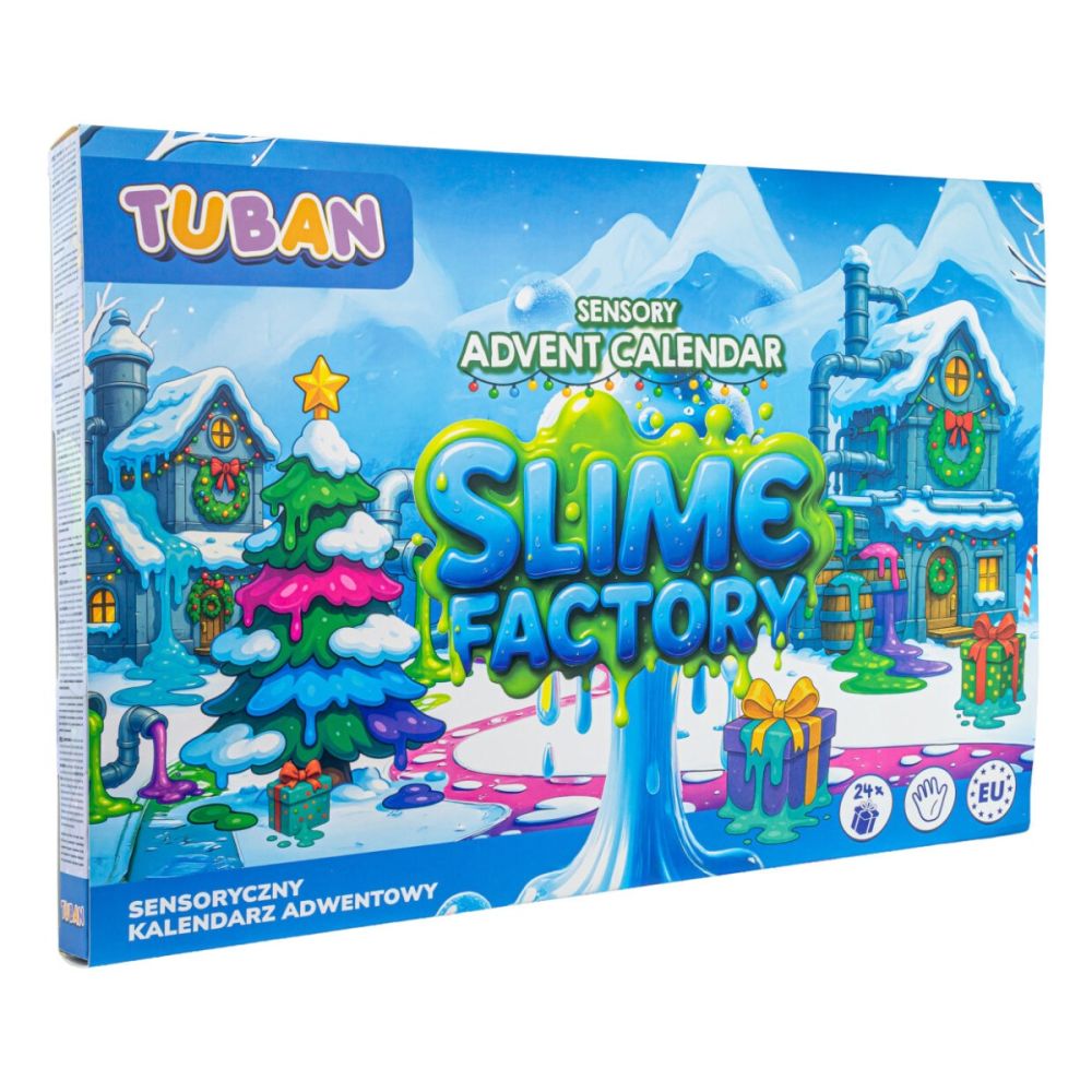 Set DIY experimente, Tuban, Calendar de Advent, Fabrica de slime