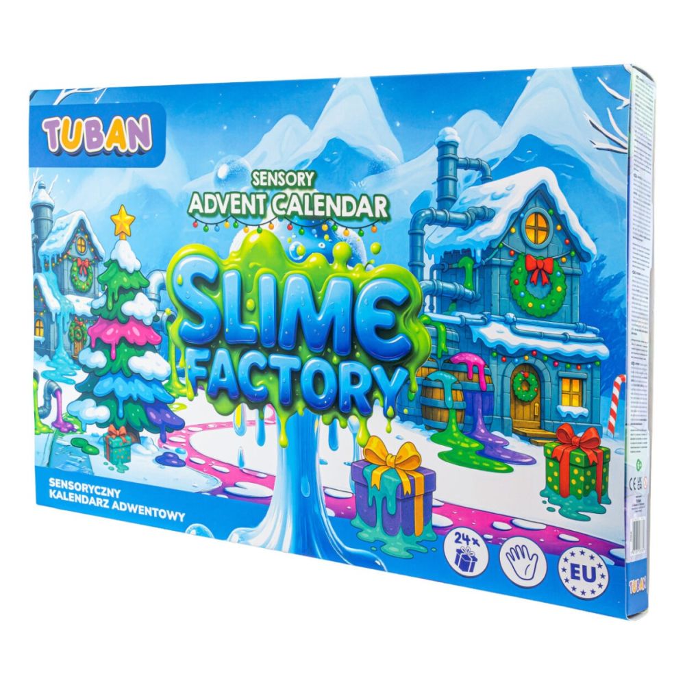 Set DIY experimente, Tuban, Calendar de Advent, Fabrica de slime