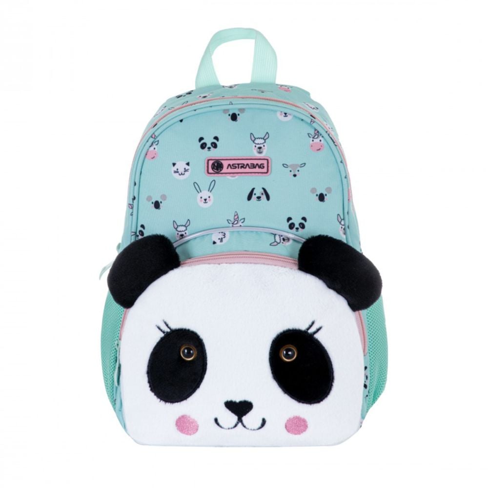 Ghiozdan cu un compartiment, AstraBag, Panda