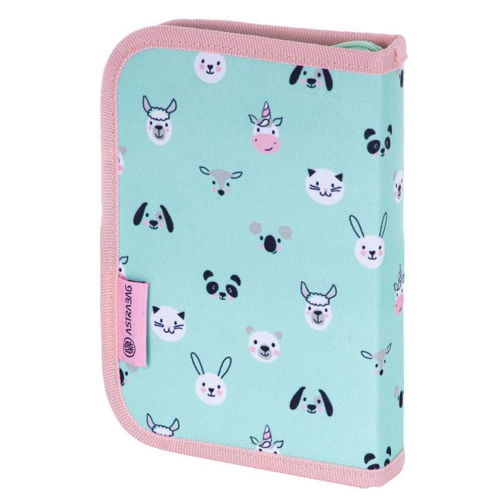 Penar cu 1 fermoar si 2 flapsuri, AstraBag, Panda