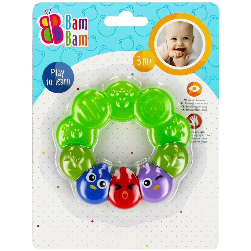 Jucarie pentru dentitie, BamBam, Pasari