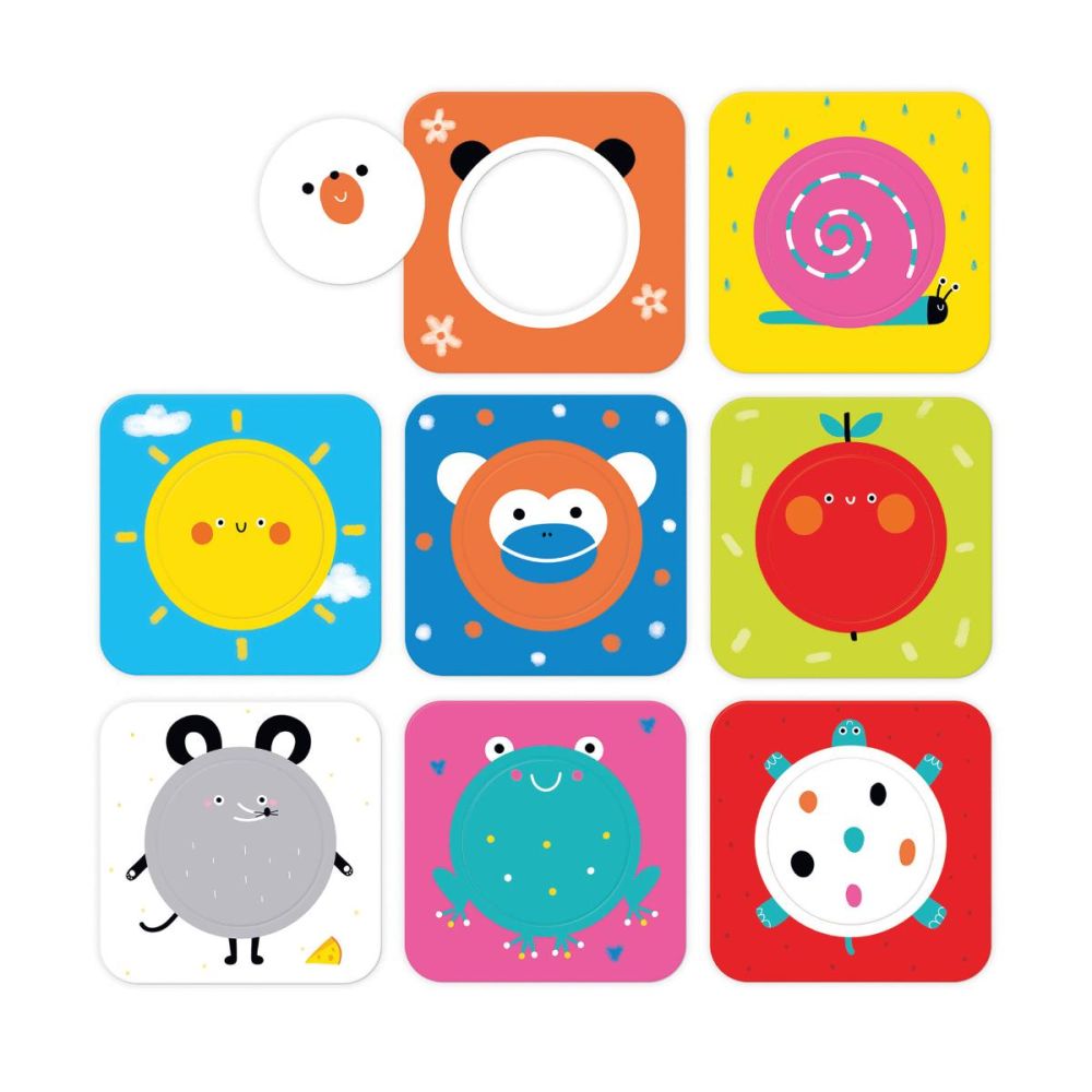 Primul meu puzzle, Banana Panda, On-The-Go, Primele mele cercuri, 16 piese