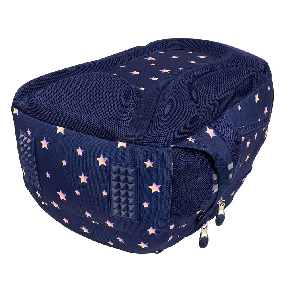 Ghiozdan cu 3 compartimente, St Majewski, St.Right Unicorn Glow, 39 cm