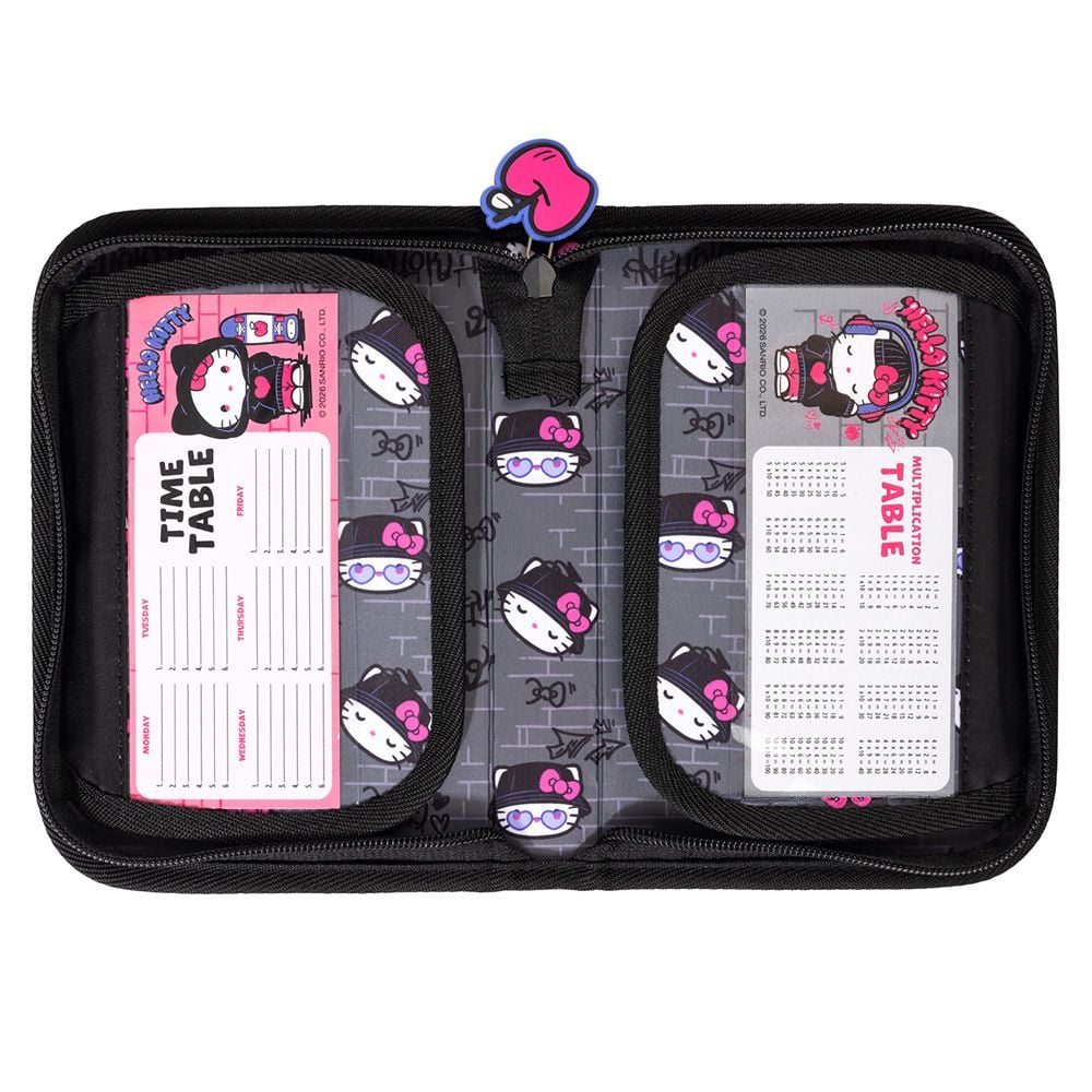 Penar neechipat cu 2 extensii, St Majewski, Hello Kitty, Gri