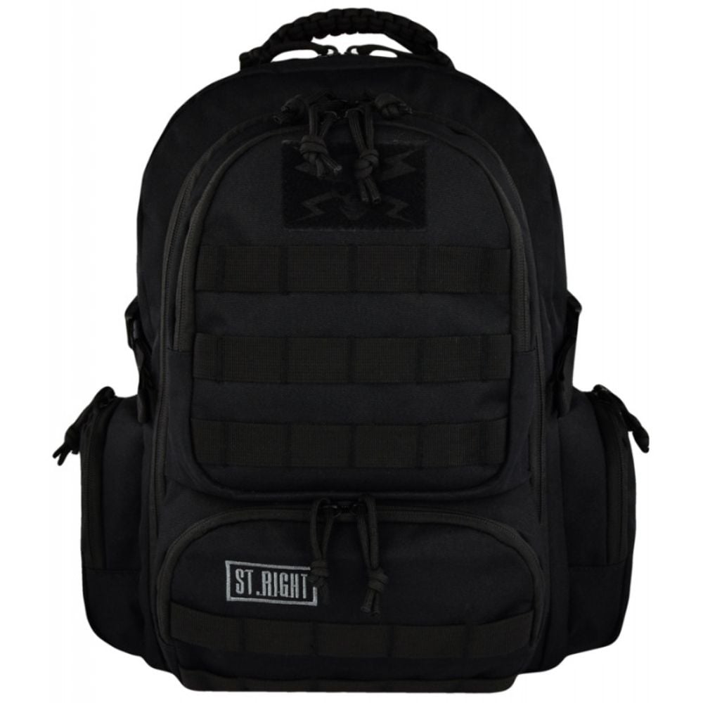 Ghiozdan St Majewski, St Right Military, Negru, 46 cm