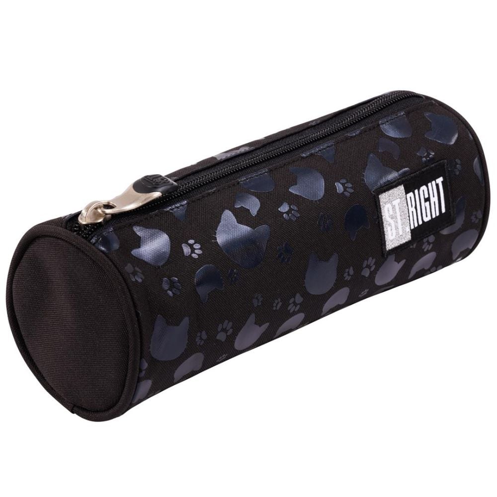 Penar neechipat cu 1 fermoar, St Majewski, St.Right Black Cats, Negru
