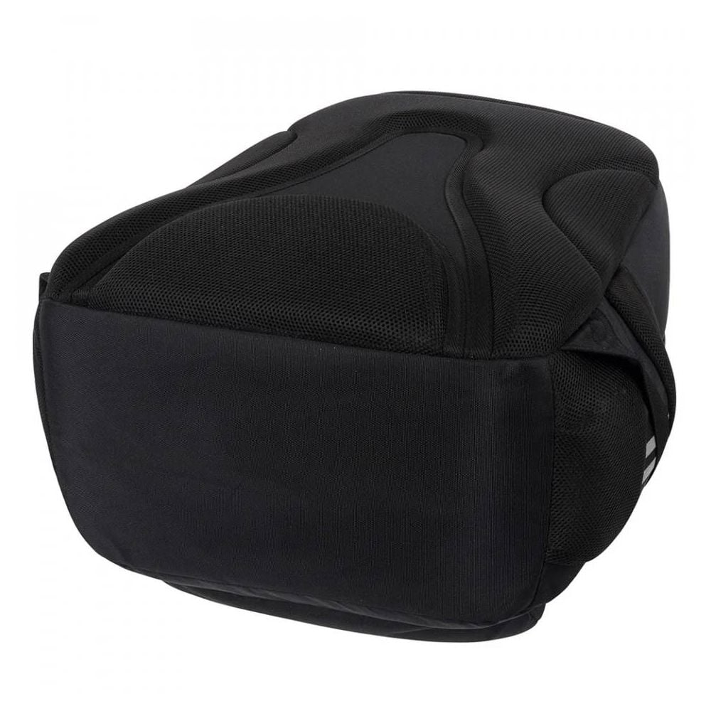 Ghiozdan cu 3 compartimente, 2 buzunare, St Majewski, St.Right Black, 46 cm, Negru