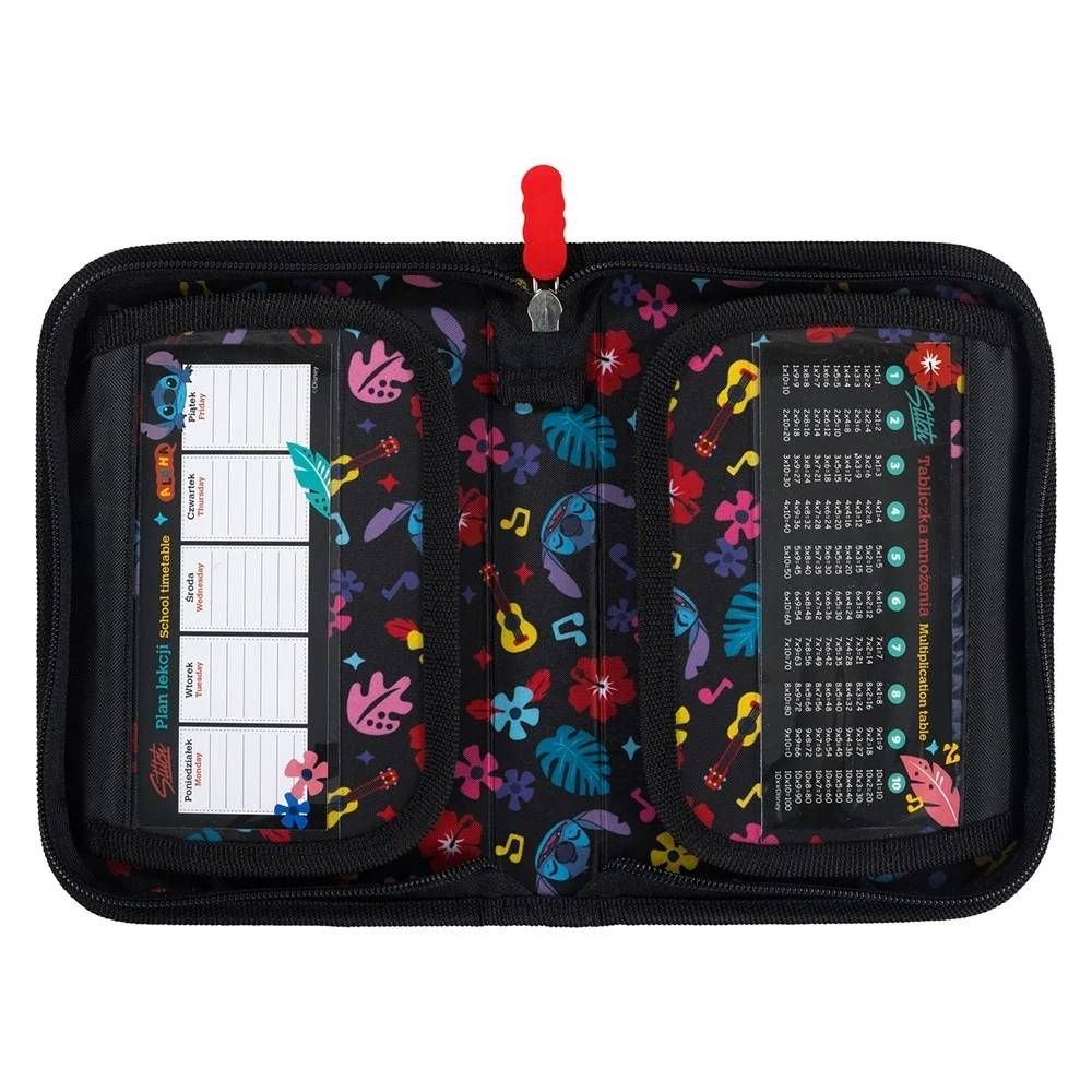 Penar neechipat cu 1 fermoar, 2 extensii, St Majewski, Stitch, Negru