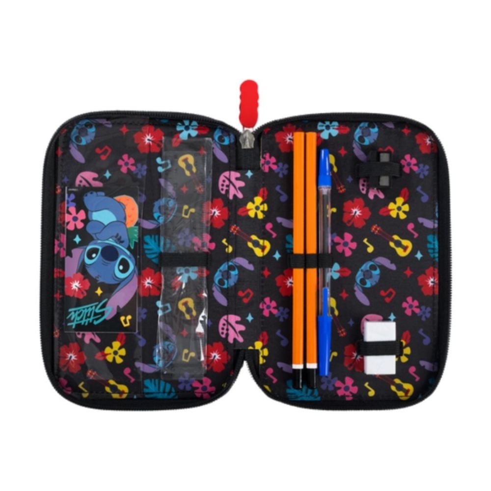 Penar echipat, 3 fermoare, St Majewski, Stitch, Negru