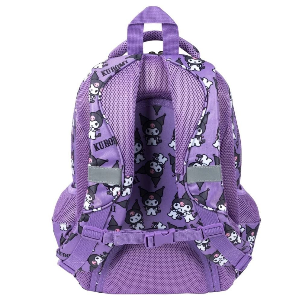 Ghiozdan cu 4 compartimente, St Majewski, Kuromi Violet, 40 cm