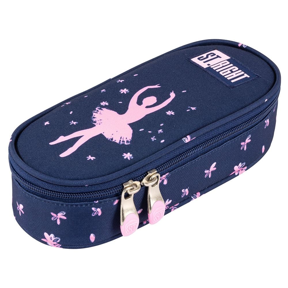 Penar neechipat cu 1 fermoar, St Majewski, St. Right Pink Ballerina, oval