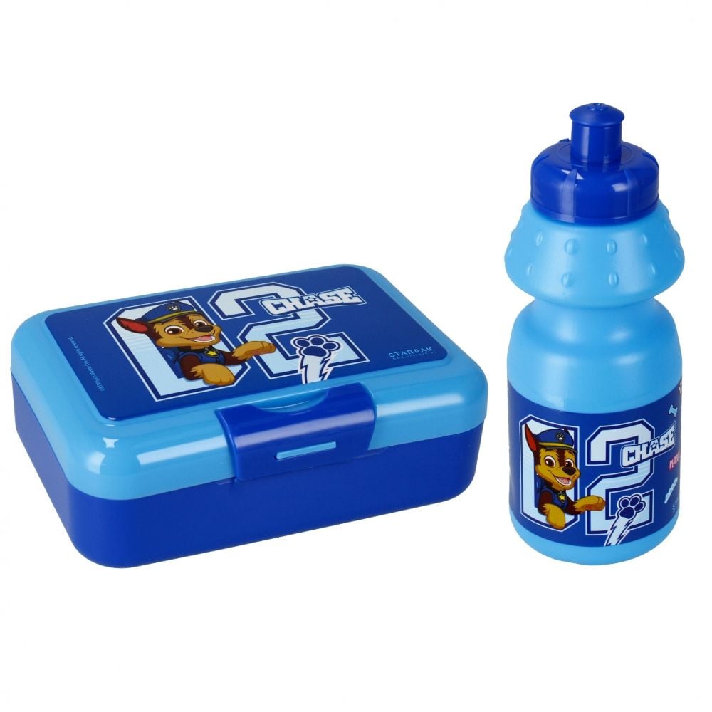 Recipient lichide si caserola de pranz, Starpak Paw Patrol, Albastru