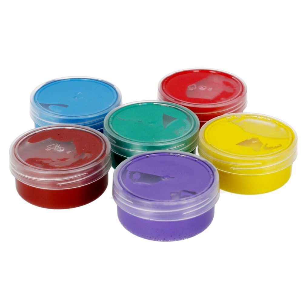Set picteaza cu degetele Starpak, Play-Doh, 6 culori, 40 ml