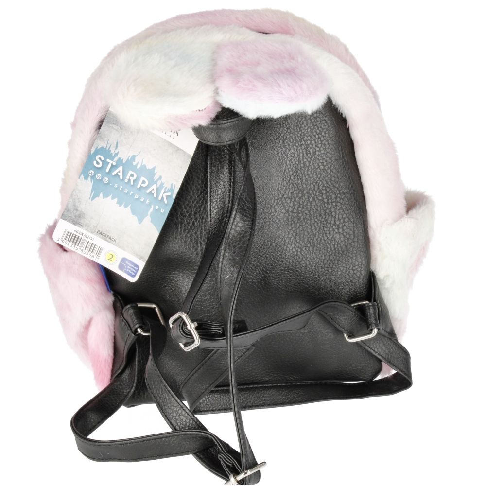 Rucsac de plus cu un compartiment, Starpak, Pisica, Multicolor
