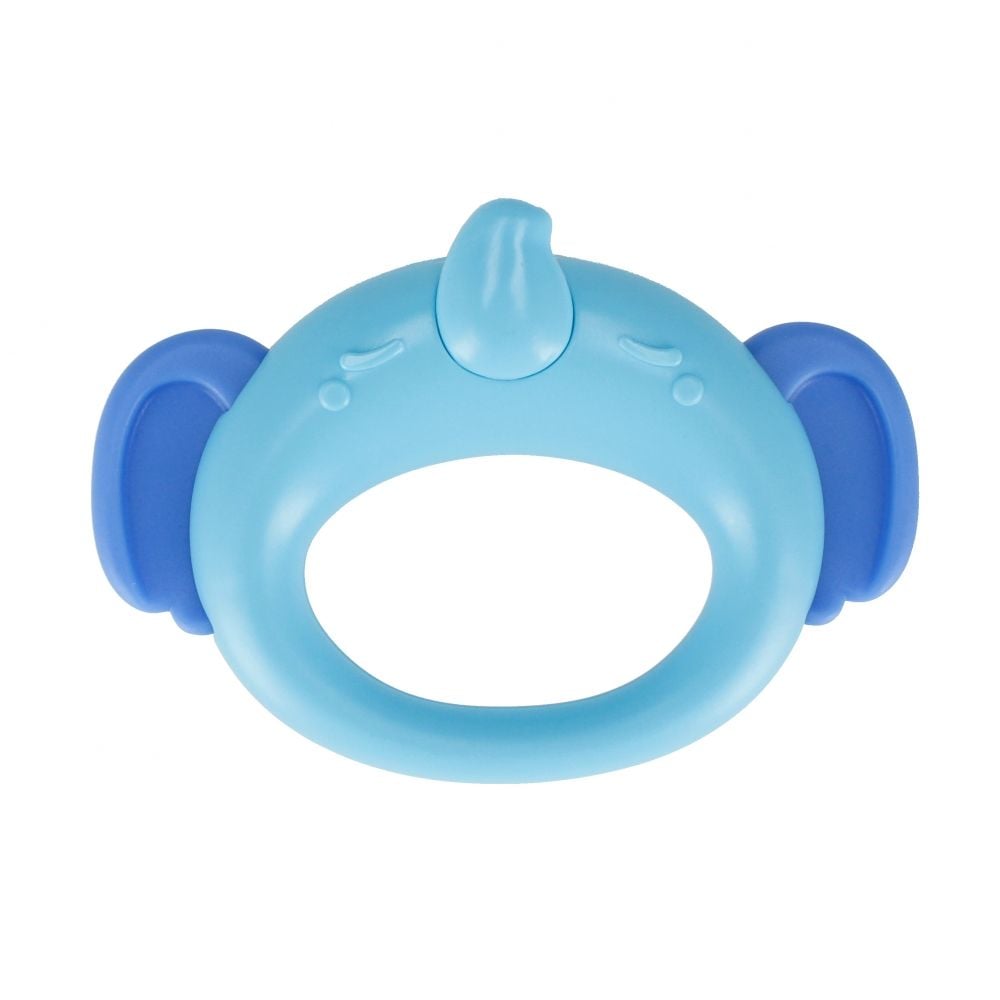 Jucarie de dentitie, BamBam, Elefant, Albastru
