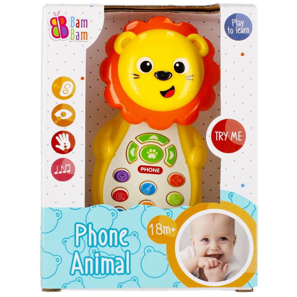 Jucarie interactiva, BamBam, Telefon, Leu