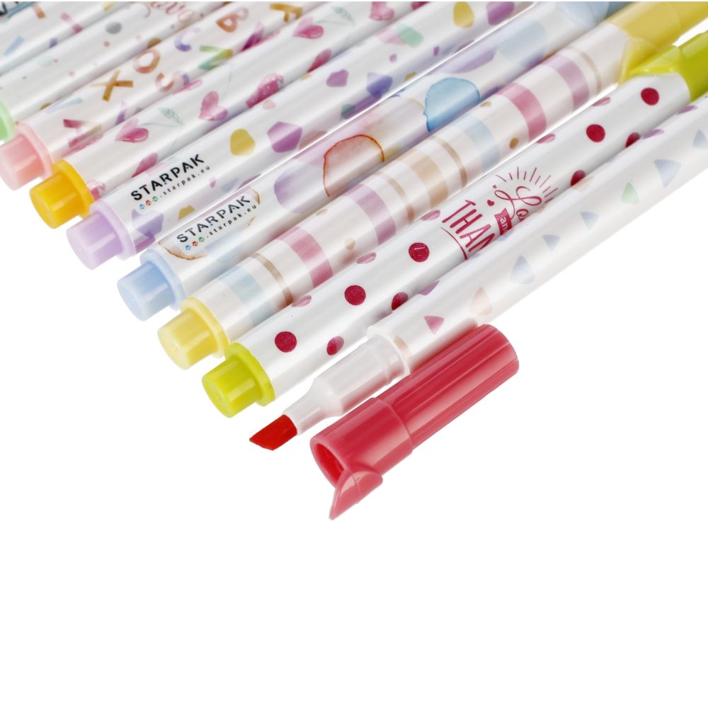 Set carioci pastel, Starpak, 10 buc