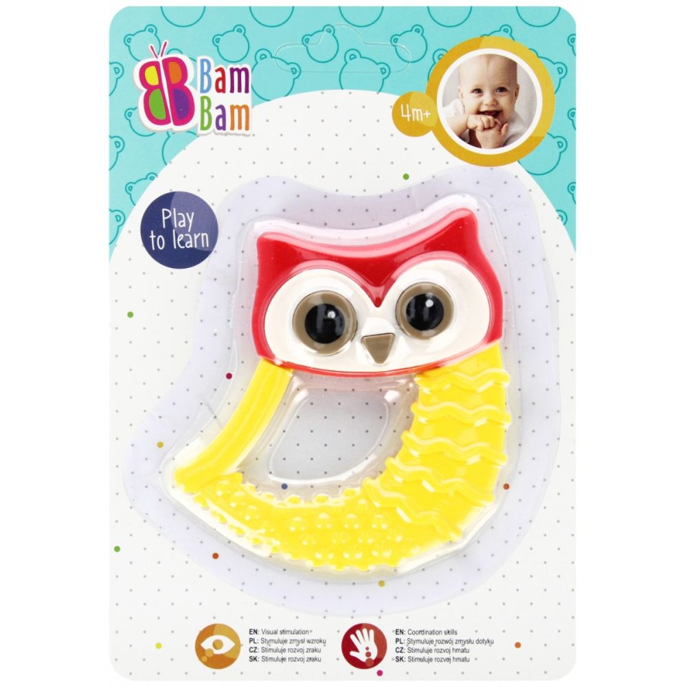 Jucarie pentru dentitie, BamBam, Bufnita